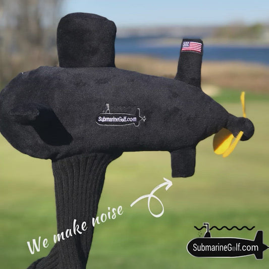 Submarine Headcover - Sound the Dive Alarm!
