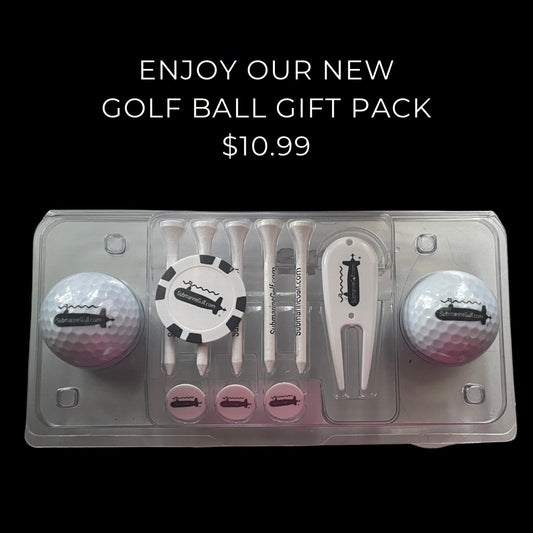 Golf ball gift pack